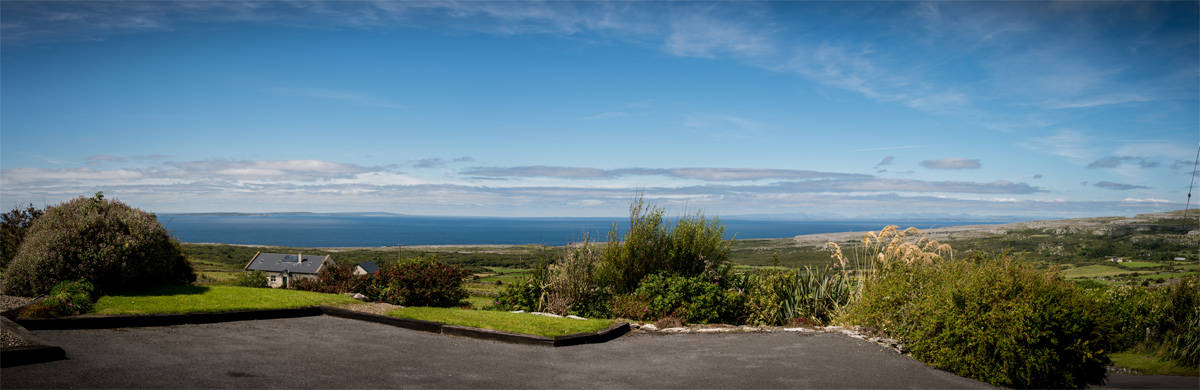 Ocean view from Fuschia Cottage